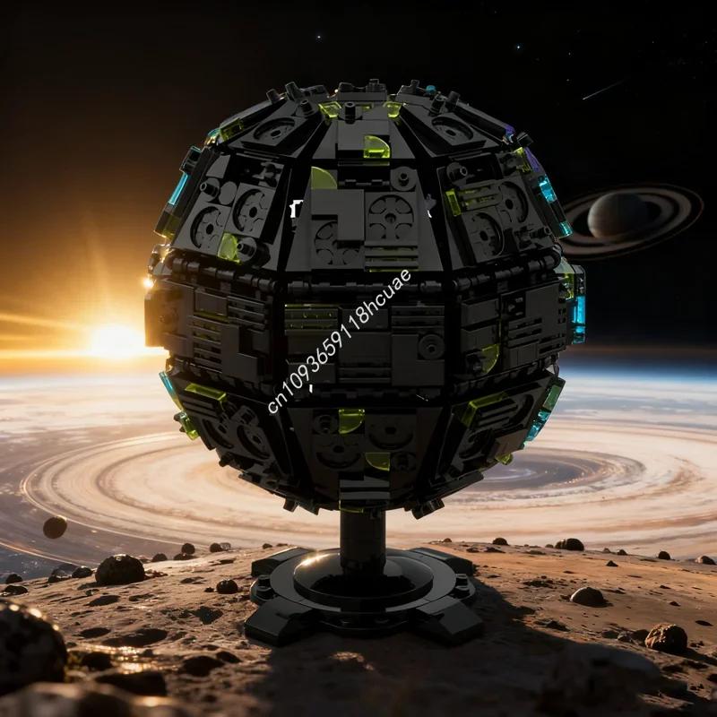 

842pcs MOC Borg Sphere Spaceed Model Building Blocks Assemble Toys DIY Creative Idea Christmas Gifts Education Kids Birthday