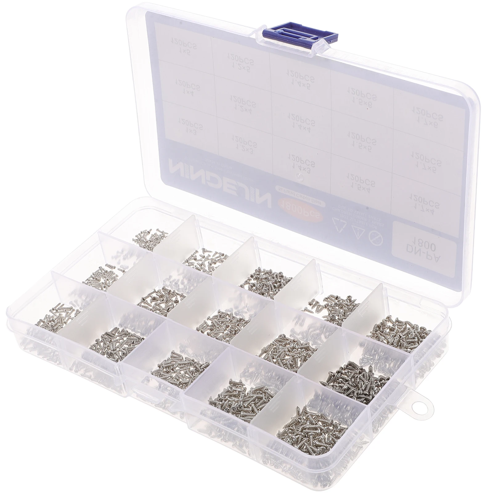 

1 set Self Tapping Screws Set Assorted Sheet Metal Carbon Steel Grade 4 8 Cross Head Wood Screw Kit