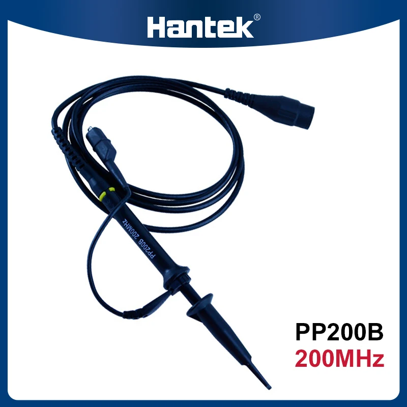 Hantek Digital Osciloscópio Sonda x1 X10 Sondas de Teste Osciloscópio 130cm Comprimento 200mhz 250mhz Pp200 Pp200b Pp250