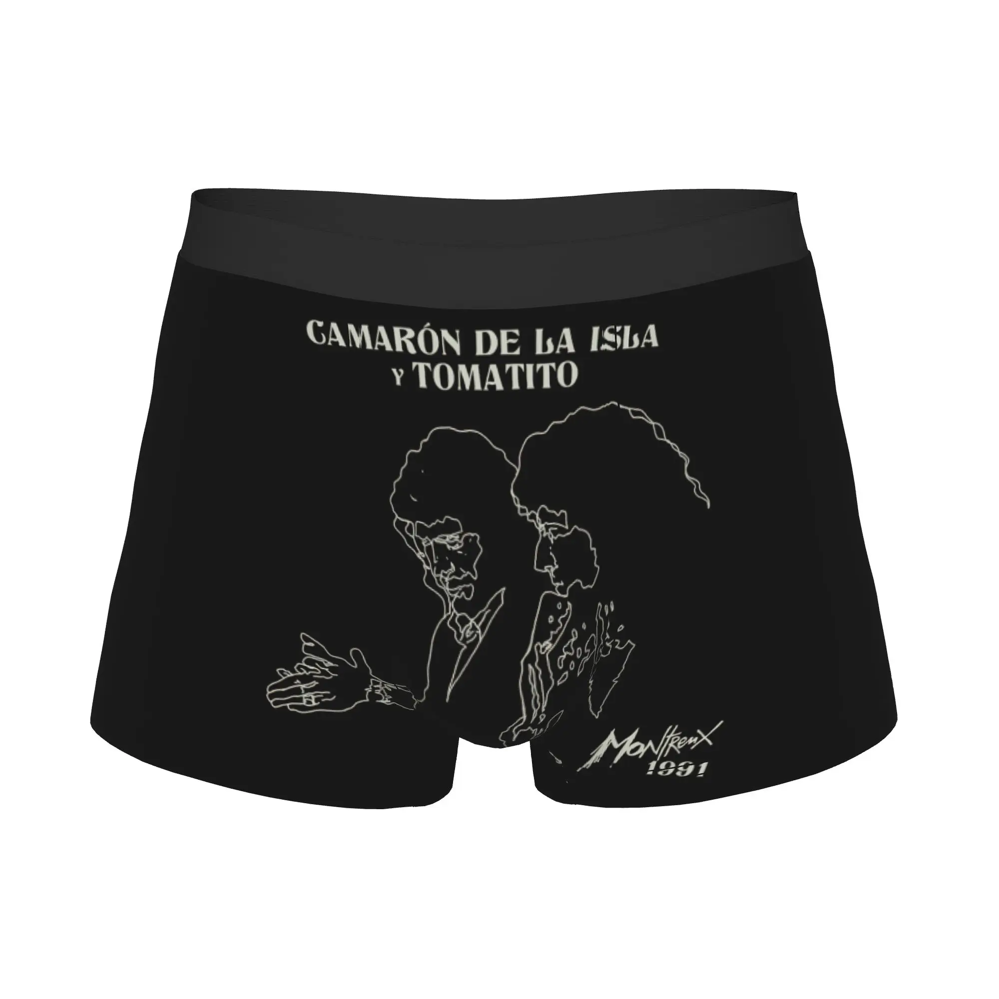 Camaron De La Isla Boxer Shorts For Homme 3D Print Island Shrimp Underwear Panties Briefs Stretch Underpants
