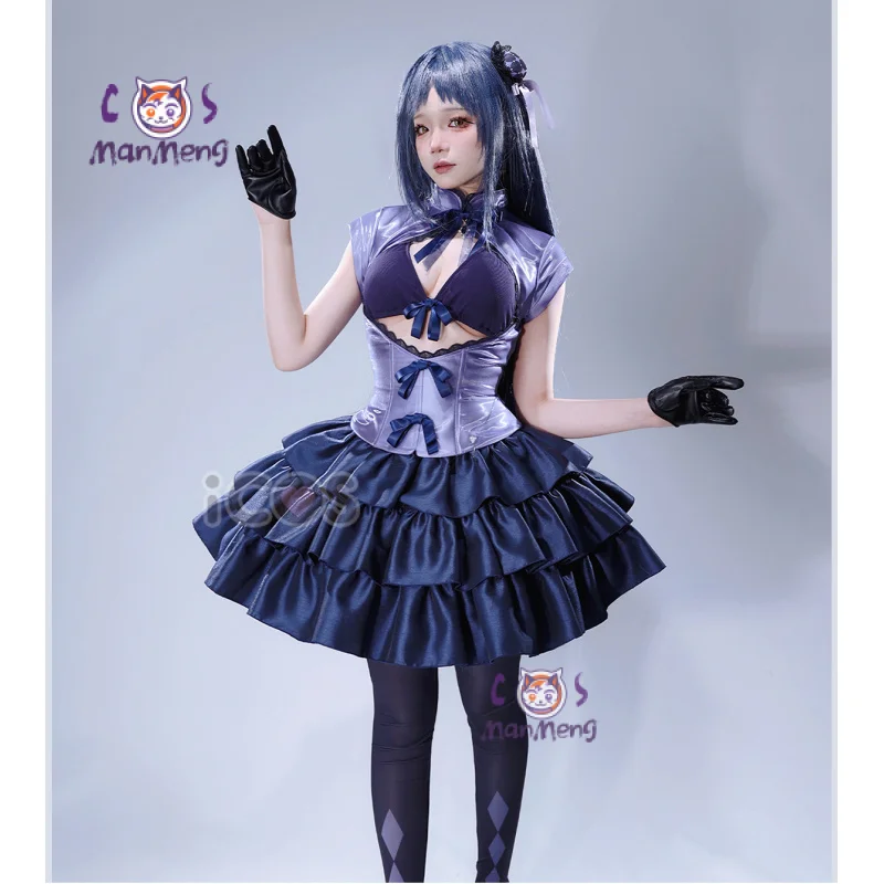 Kagari Hibana The Magical Girl and the Evil Lieutenant Used to Be Archenemies Cosplay Costume Halloween Sweet Lolita Dress Set