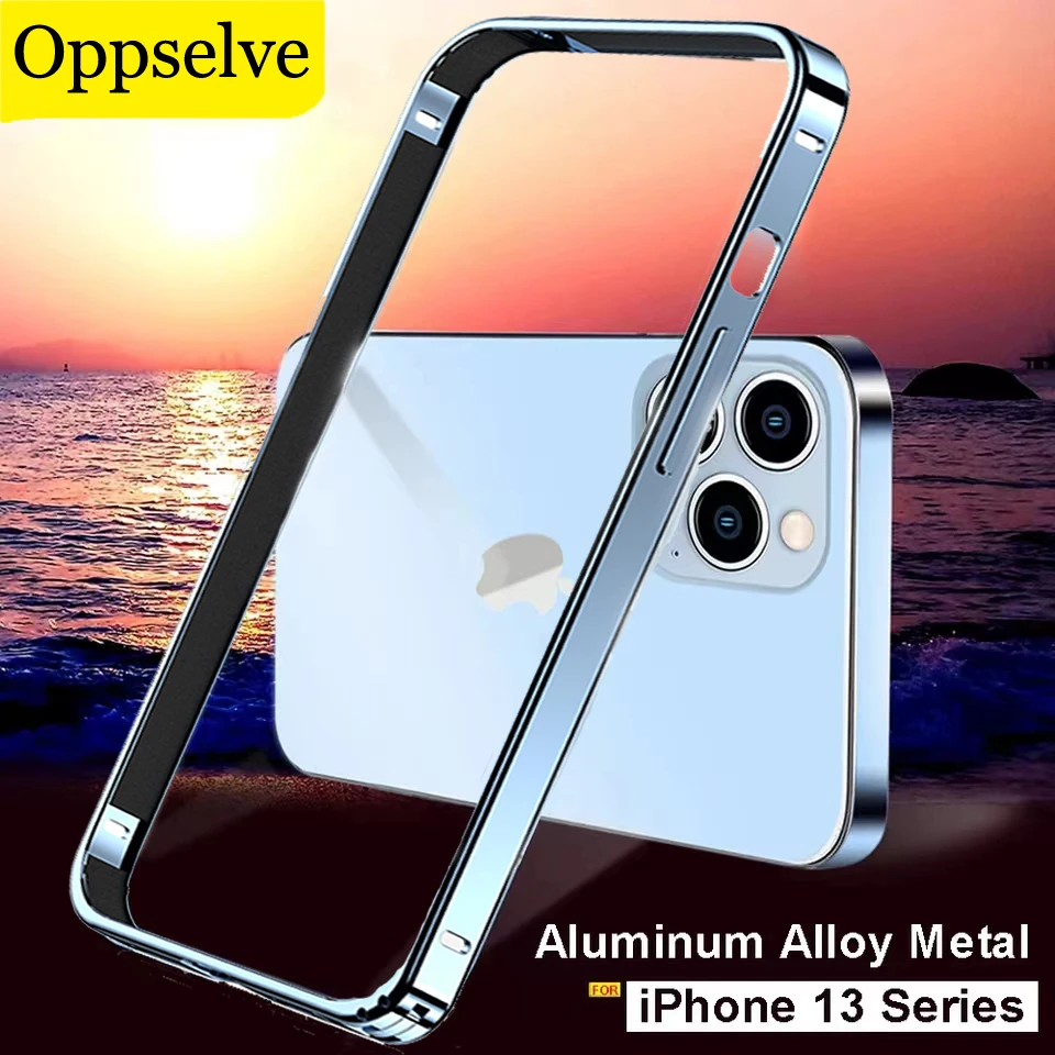 Dla iPhone 7 8 Plus SE2 SE3 luksusowy aluminiowy metalowy silikonowy zderzak dla iPhone 13 12 11 Pro Max rama ochronna akcesoria do telefonów