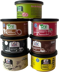 Car Air Fresheners:  Lemon Scent | Organic Cans | Odor Eliminator Essential | Long-Lasting | Strong Fragrance | For Home Closet