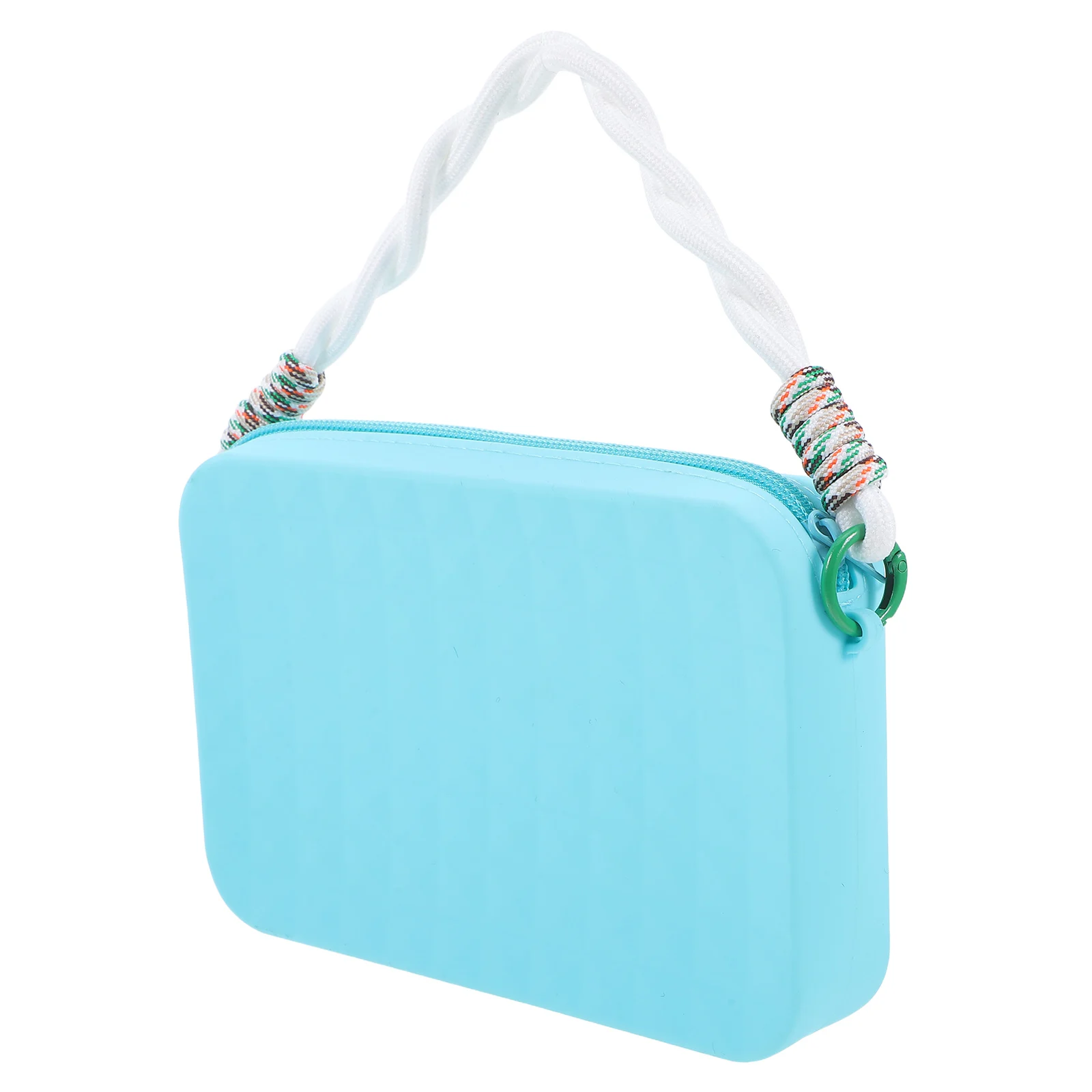 

Hanging Bag Organizer Makeup Brush Pouch Travel Essentials with Phone Wallet Glasses Holder Lightweight Durable for Travel