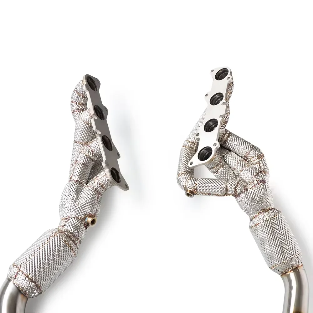 Stainless Steel Exhaust Header for  Mustang 5.0L 2015-2024 Factory Direct Sales Perfect Installation Performance Parts