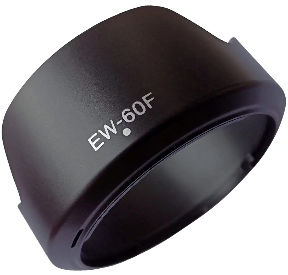 EW-60F 55mm ew 60f EW60F Lens Hood Reversible Camera Lente Accessories Lens Protector for Canon EF-M 18-150mm IS STM