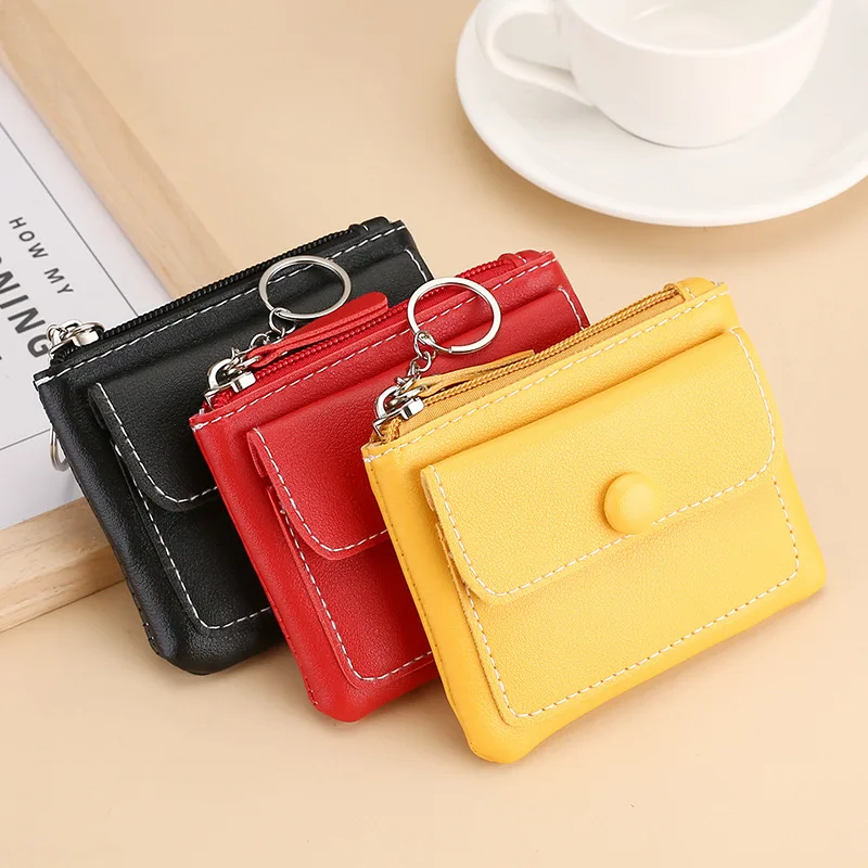 NEW Women's Wallet Small Fashion Coin Purses Brand Hasp Purse Women Coin Card Bag Zipper Purse Money Clip Wallet Cardholder