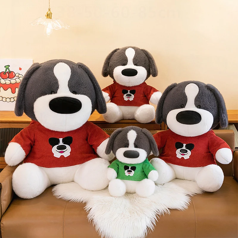 

Kawaii мультяшная толстовка с капюшоном для собаки, плюшевая игрушка, милый свитер, мягкая кукла для щенка, детская подушка для сна, подарок на день рождения, Рождество для детей