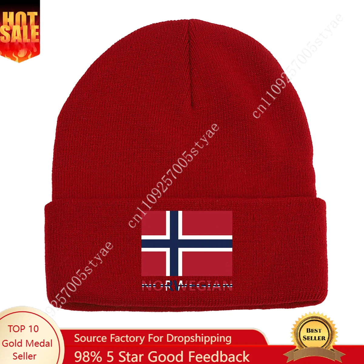 

Norway Flag Beanie Hat Men Women Knit Hats Soft Skull Cap Warm Winter Caps Cuffed Beanies Fashion Ski Hats Headwear Bonnet Hats