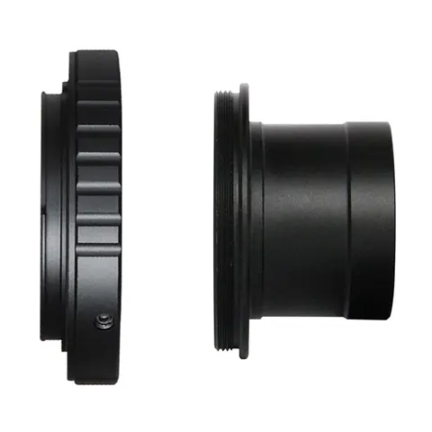 1,25"; Adattatore per telescopio in metallo con attacco a T e fotocamere Canon EOS Nikon Sony SLR/DSLR Fotografia per telescopio astronomico con anello a T