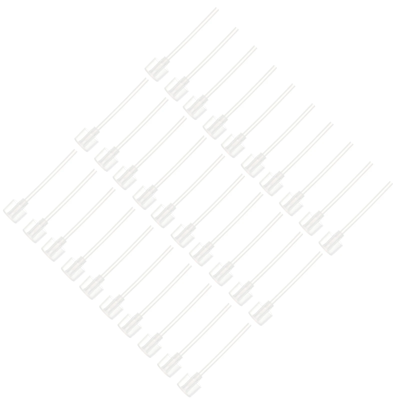 50 Stück Parfümflaschen-Pumpenkopf, nachfüllbarer Reise-Mini-Spender für sichere, auslaufsichere Übertragung von Parfümölen, Lotionen