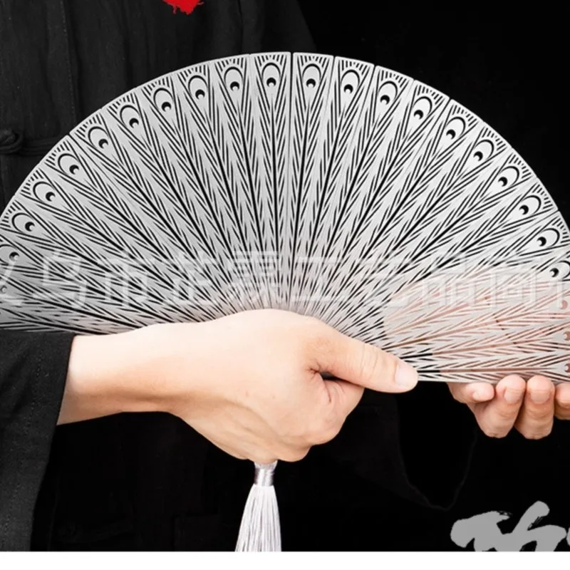 

All-Metal Kung Fu Fan Exercise Stainless Steel Folding Men's Accept Pictures and Samples