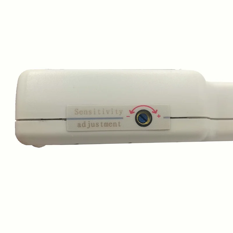 8.2MHZ EAS Anti Theft RF Handheld Detector White Color For Hard Security Tag Testing