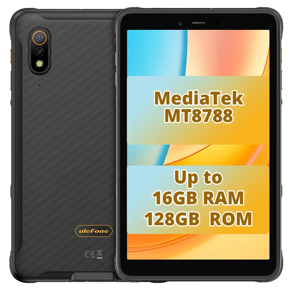 Armor Pad 防水 防塵Androidタブレット uleFone 8インチ Ulefone Armor Pad Pro － 数少ない8インチサイズのタフネスタブレット