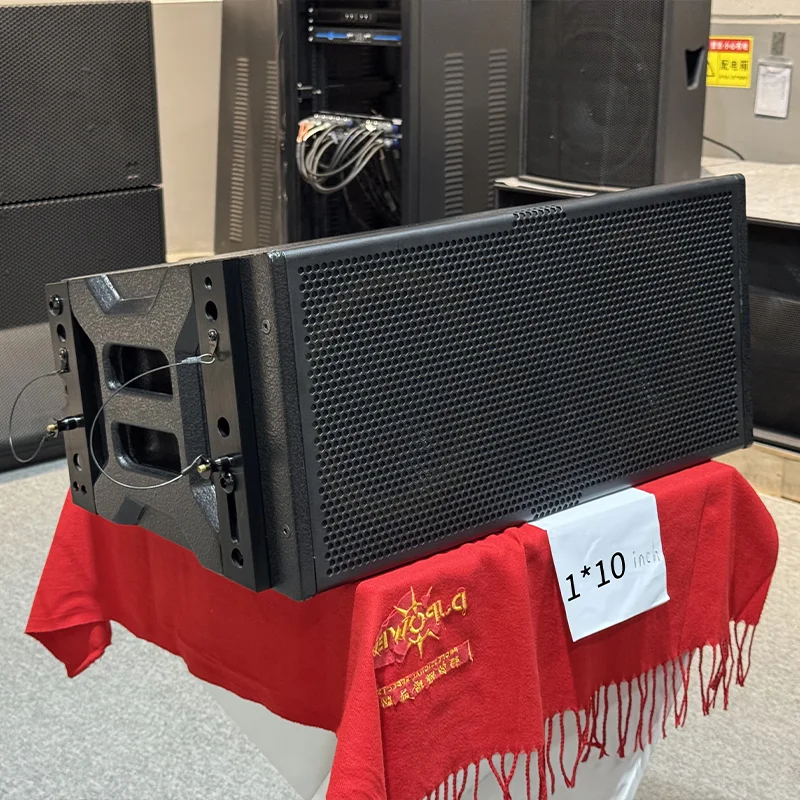 10 Inch 8Ohm AC Powered Wooden Line Array Pro Stage Outdoor Concert Sound System With 400W Output
