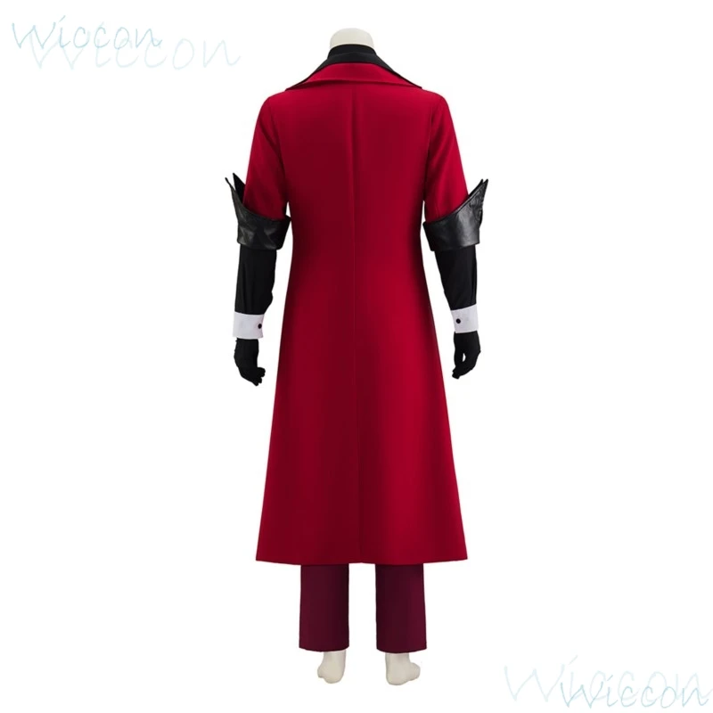 Dante Anime Devil May Cry Cosplay Kostüm Prop Weiße Perücke Kostüm Rote Uniform Männer Mantel Handschuh Party RolePlay Anzug Debiru Mei Kurai