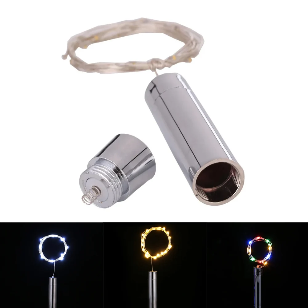 

1M/2M Bottle Cork LED String Lights Lighting Battery For Party Decorations Light Balcony Ceremony Wire Mini Garland Christmas