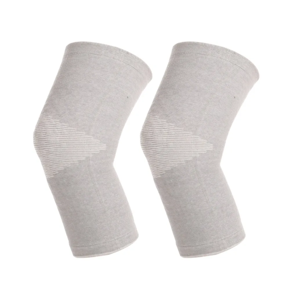 Thin Sports Knee Support Knitted Bamboo Charcoal Elastic Yoga Warm Protective Gear