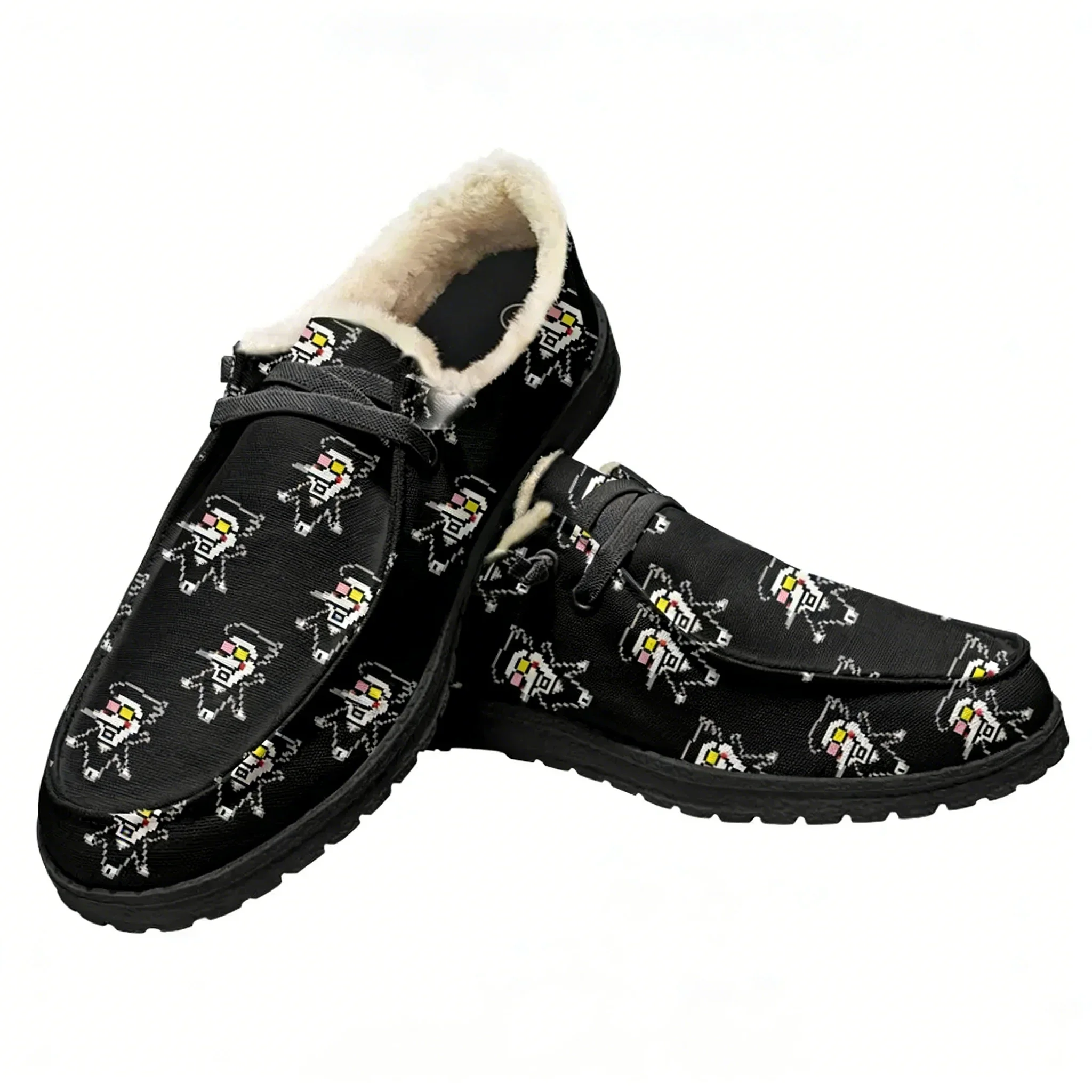 Deltarune Spamton Undertale Casual Shoes Plush Flat Shoe Men Woman Breathable Casual Lightweight Footwear Custom Made Shoe