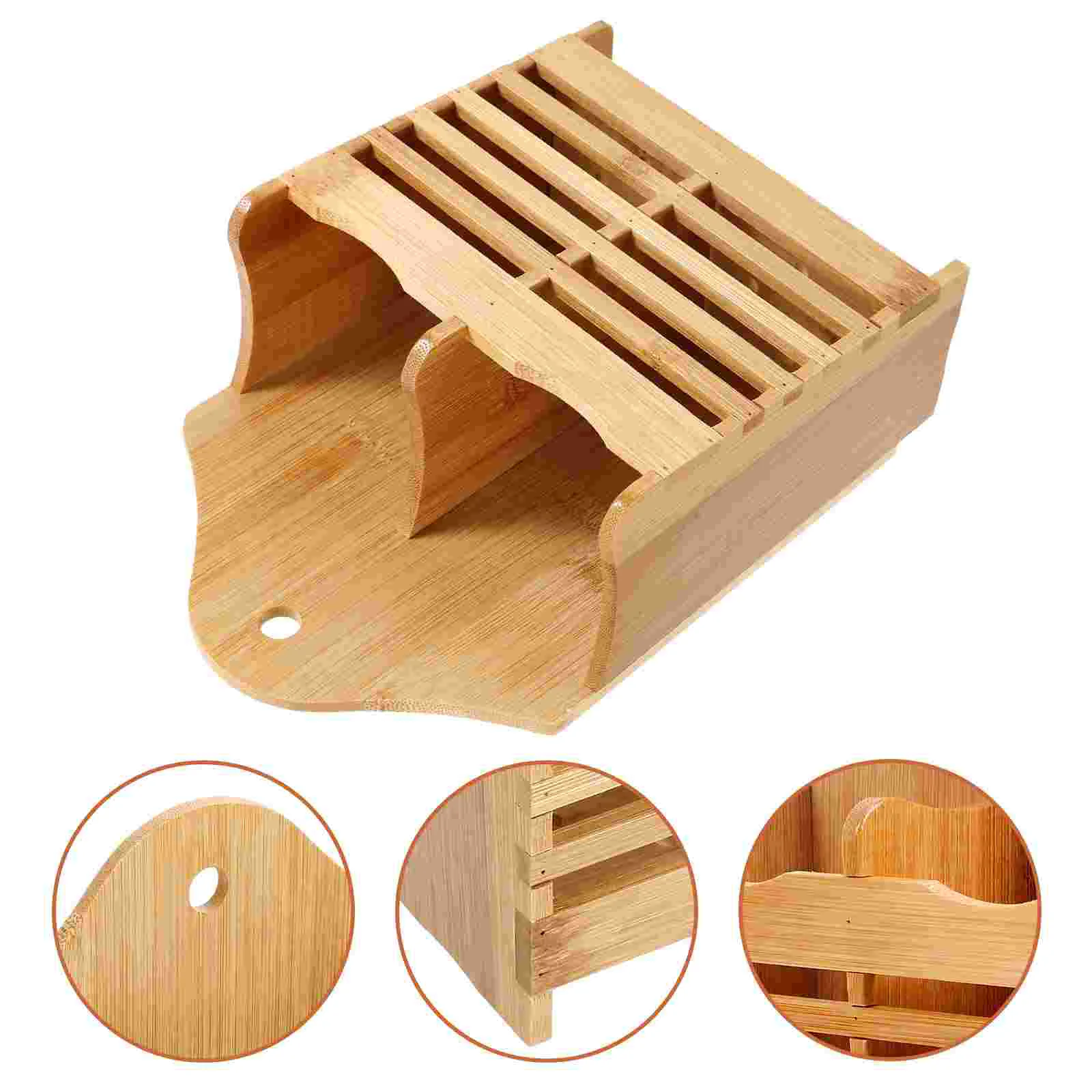 

Chopstick Holder Chopsticks Case Kitchen Cutlery Spoon Storage Household Draining Organizer Beige Baby