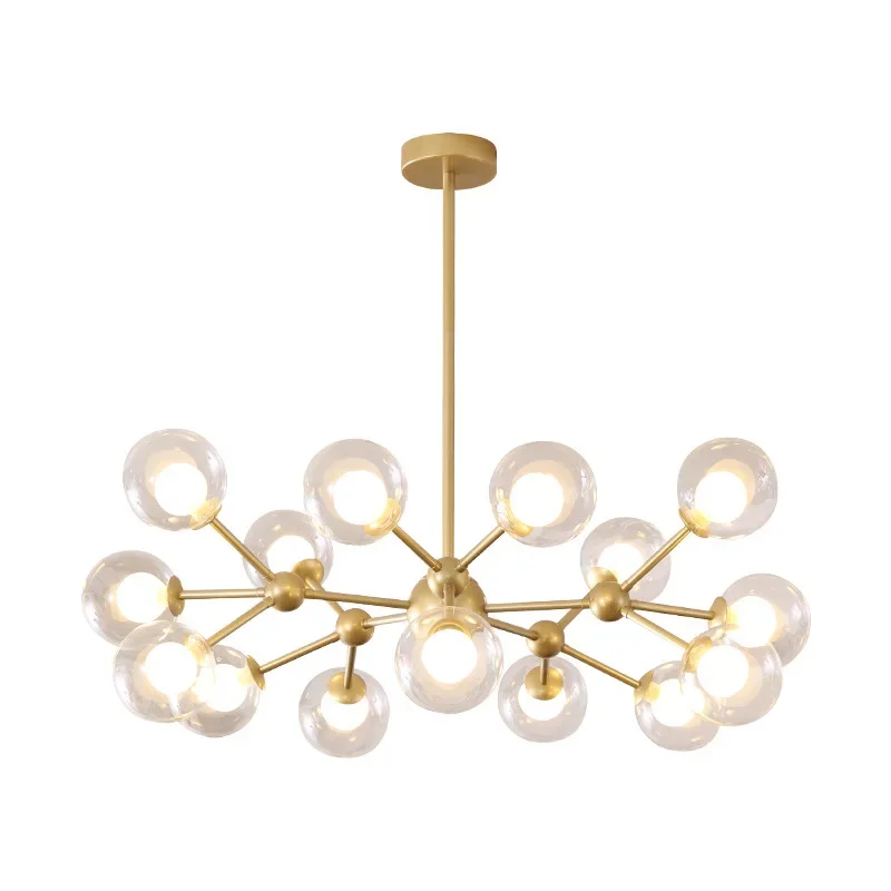 

Nordic style, chandelier, living room dining room bedroom light, clothing store decoration LED