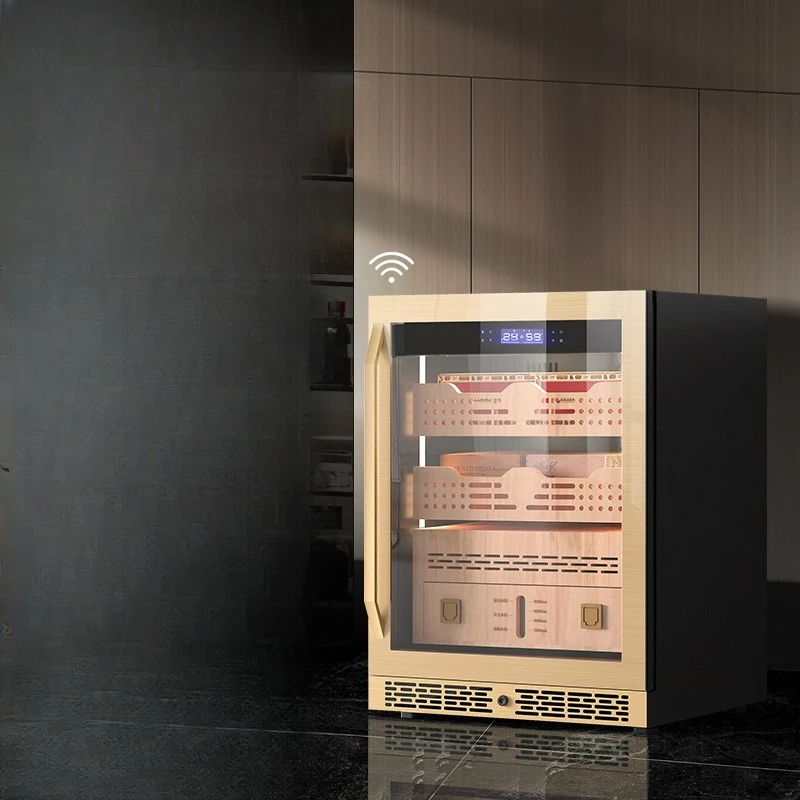 

Cigar cabinet constant temperature and humidity household moisturizing temperature control red wine refrigerator
