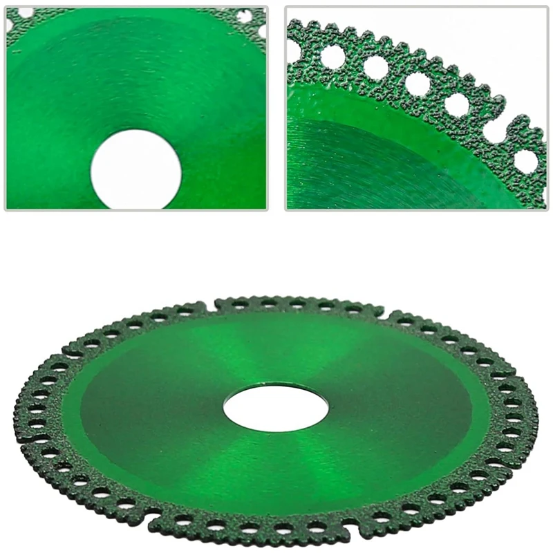 Disco Indestructible multifuncional compuesto, 6 piezas, 4 pulgadas, con junta para amoladora angular