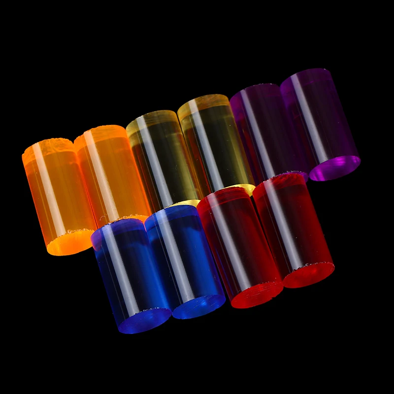 

Комплект из 2 компактных прозрачных наконечников для бильярдного кия, сменные наконечники для снукерного кия, набор для бильярда