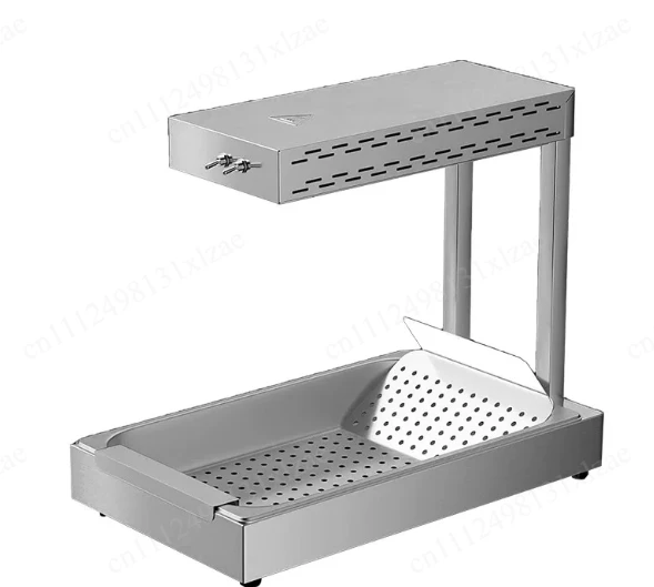 Commercial Countertop Fries Warming Station | Fries Warmer Machine, Constant Temperature Retention Warming Cabinet Workstation