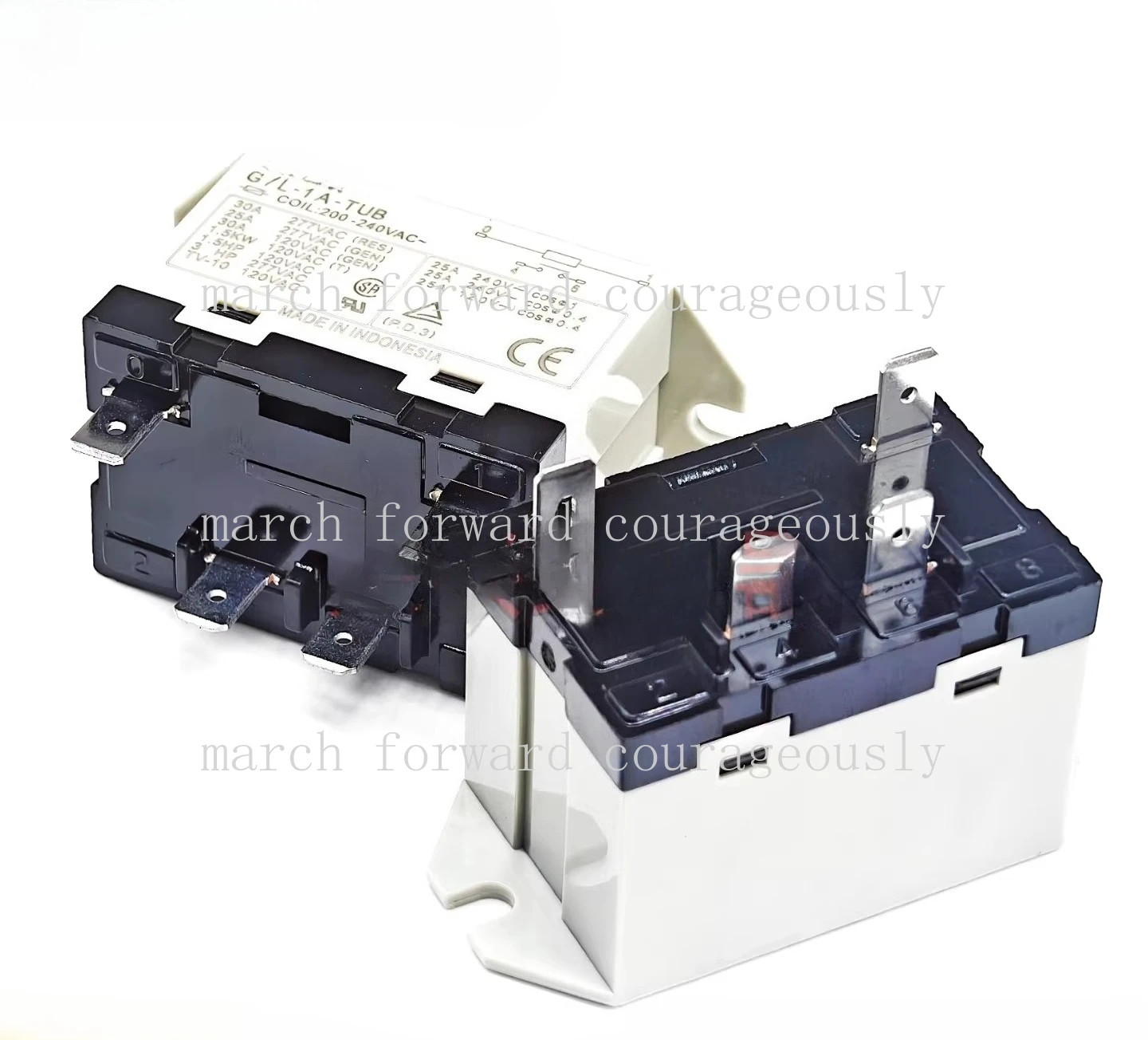 New original G7L-1A-TUB 200-240VAC four-leg relay - normally open