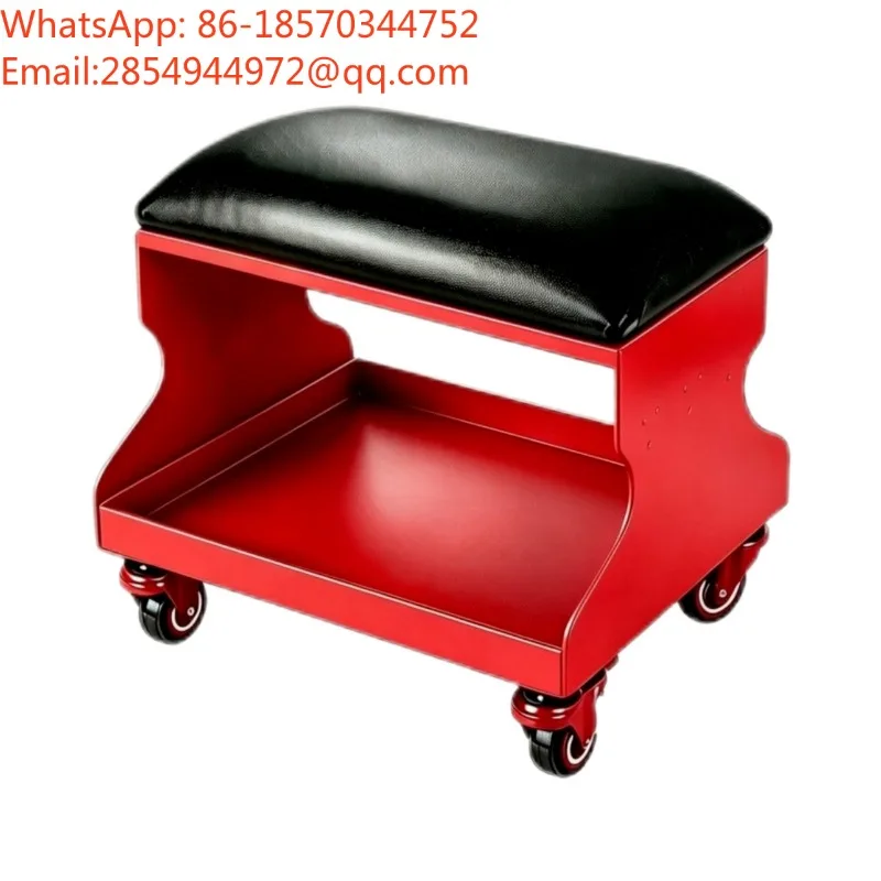 Multifunctional Car Beauty Maintenance Work Stool Polishing Film Storage Matching Movable