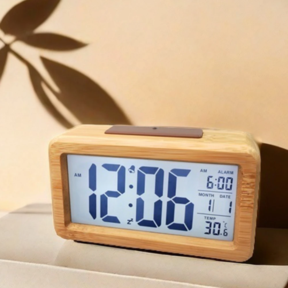 

Digital Alarm Clock Battery Operated Electronic Clock For Living Room