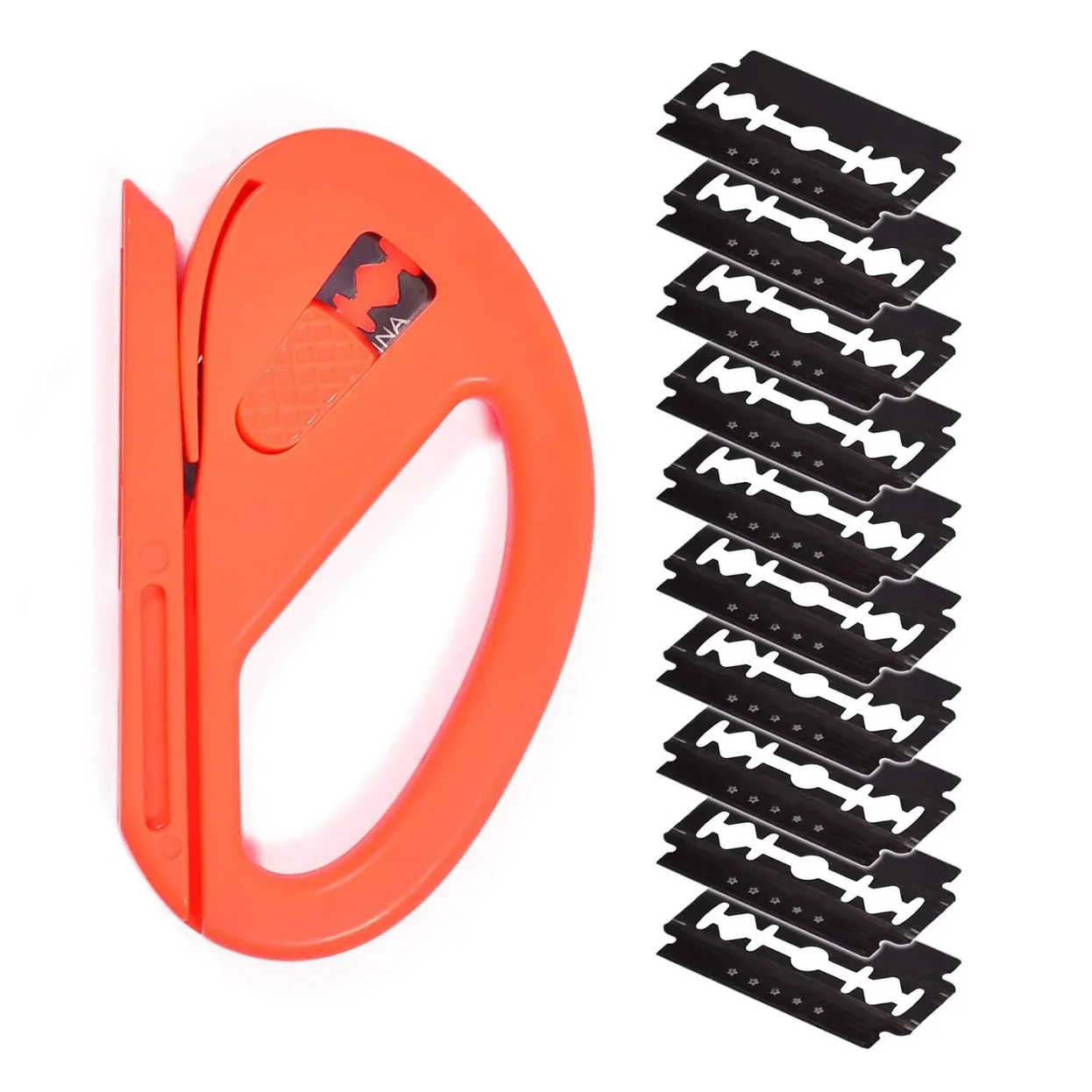 

Автомобильный нож для виниловой пленки, безопасный резак, резак для упаковочной бумаги для автомобильной наклейки, углеродное волокно, виниловая пленка, режущий инструмент, 11/12 шт.