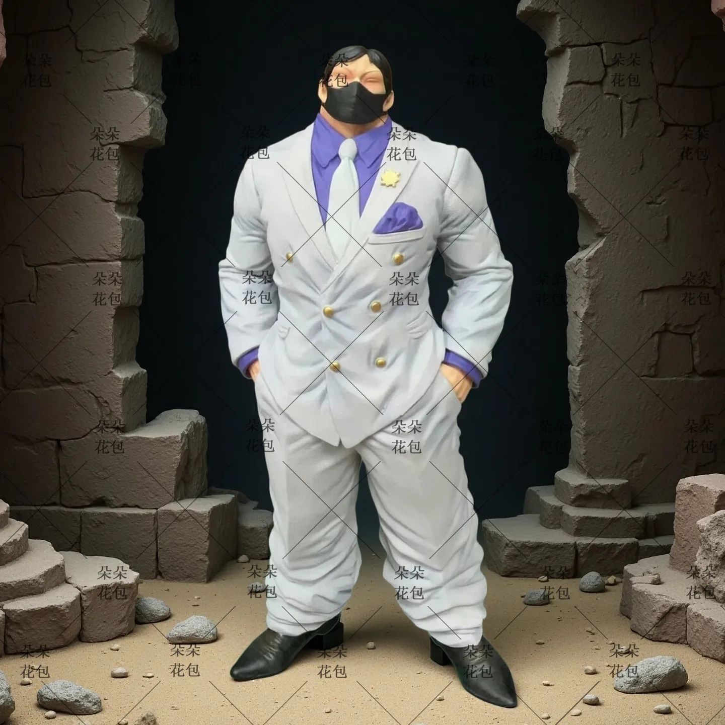 Figura de Anime Baki Hanayama Kaoru, Modelo de Exhibición de Escritorio, Colección Decorativa, Regalo para Fanáticos del Anime