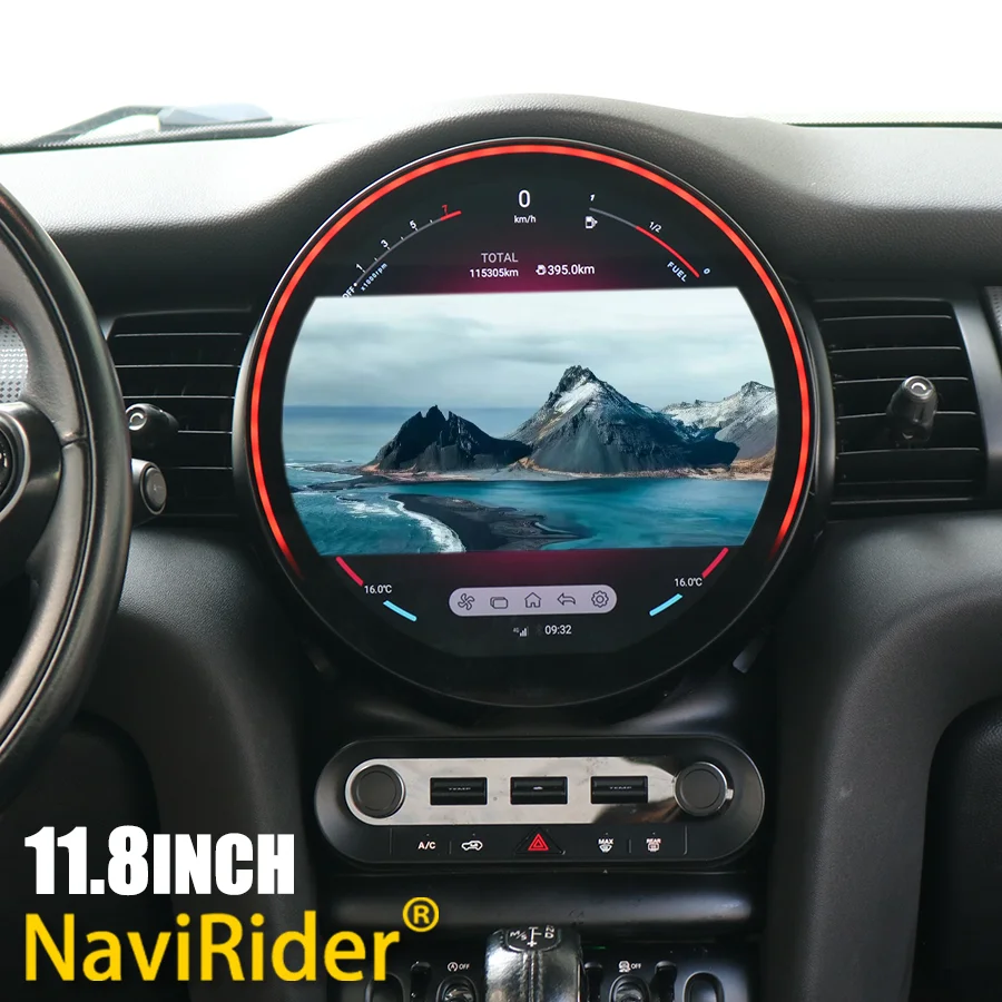 S 11.8inch Android Stereo Autoradio For BMW Mini One F55 F56 F54 2014-2020 Navigation GPS Multimedia Player Carplay Head Unit