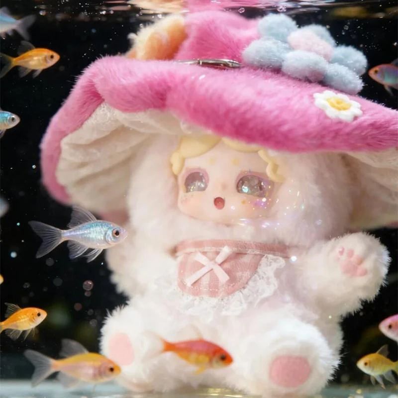 100% genuíno cervo da sorte nai carta da série bruxa caixa cega de vinil na moda bonito brinquedo coleção pingente aniversário presentes natal