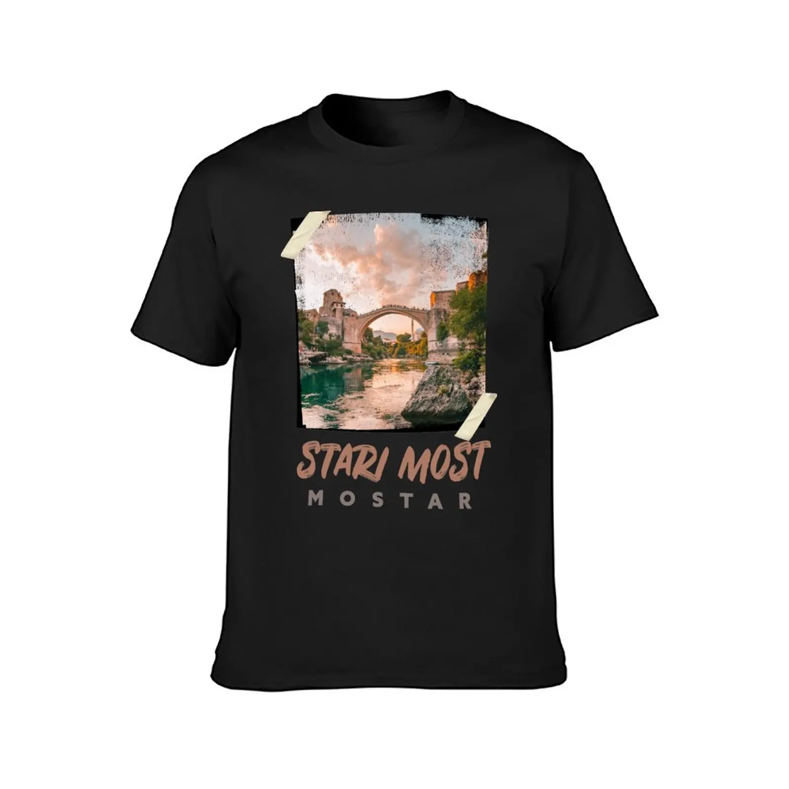 Mostar B&H T-Shirt vintage clothes anime cute tops sweat shirts, men