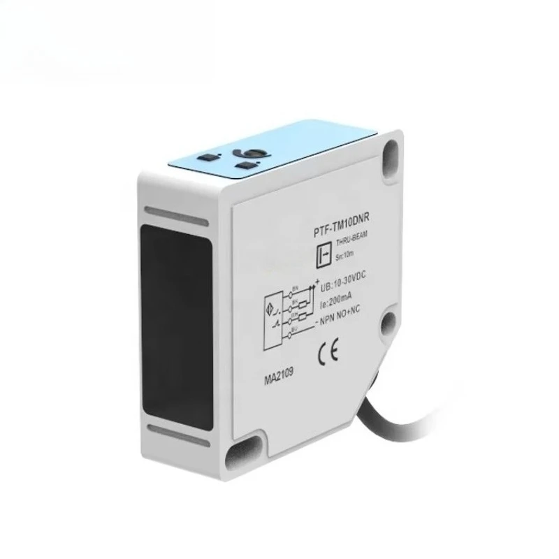 PTF-TM10SK IP64 Beam Optical Proximity Sensor Switch Detection Distance 10m DC 10-30V CE Certified Industrial Sensor