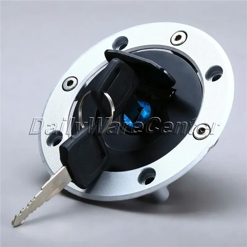 New Motorcycle Aluminum Gas Fuel Tank Caps Cover Key for SUZUKI Hayabusa GSXR1300 GSX-R600 750 1000 Katana TL1000S TL1000R SV650