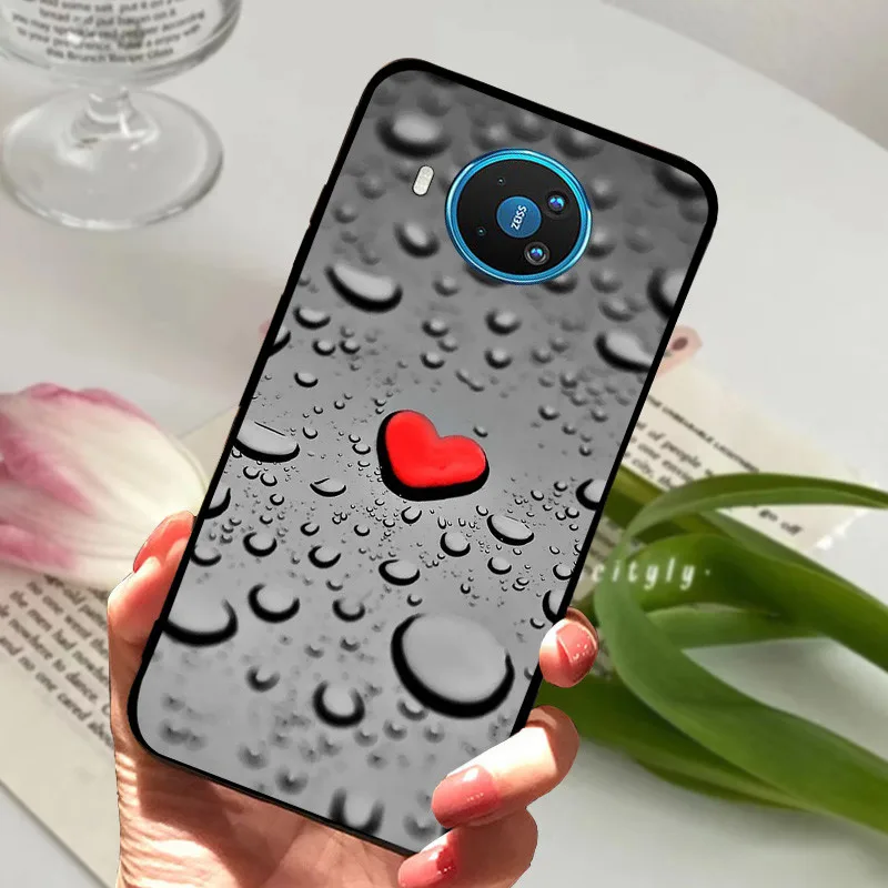 For Nokia 8.3 5G Case Silicone Soft  Cool Animal TPU Black Covers for Nokia X10 X20 X 20 Bumper Protective for NokiaX20 8.3 5G