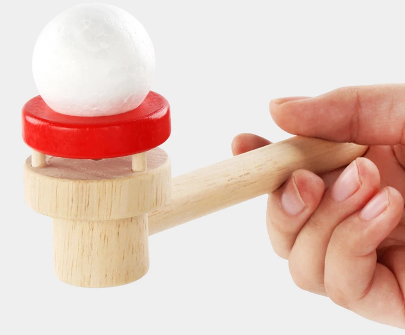 Children practice blowing, lung capacity, breath training device, blowing ball game, floating ball exercise, oral muscle sensati