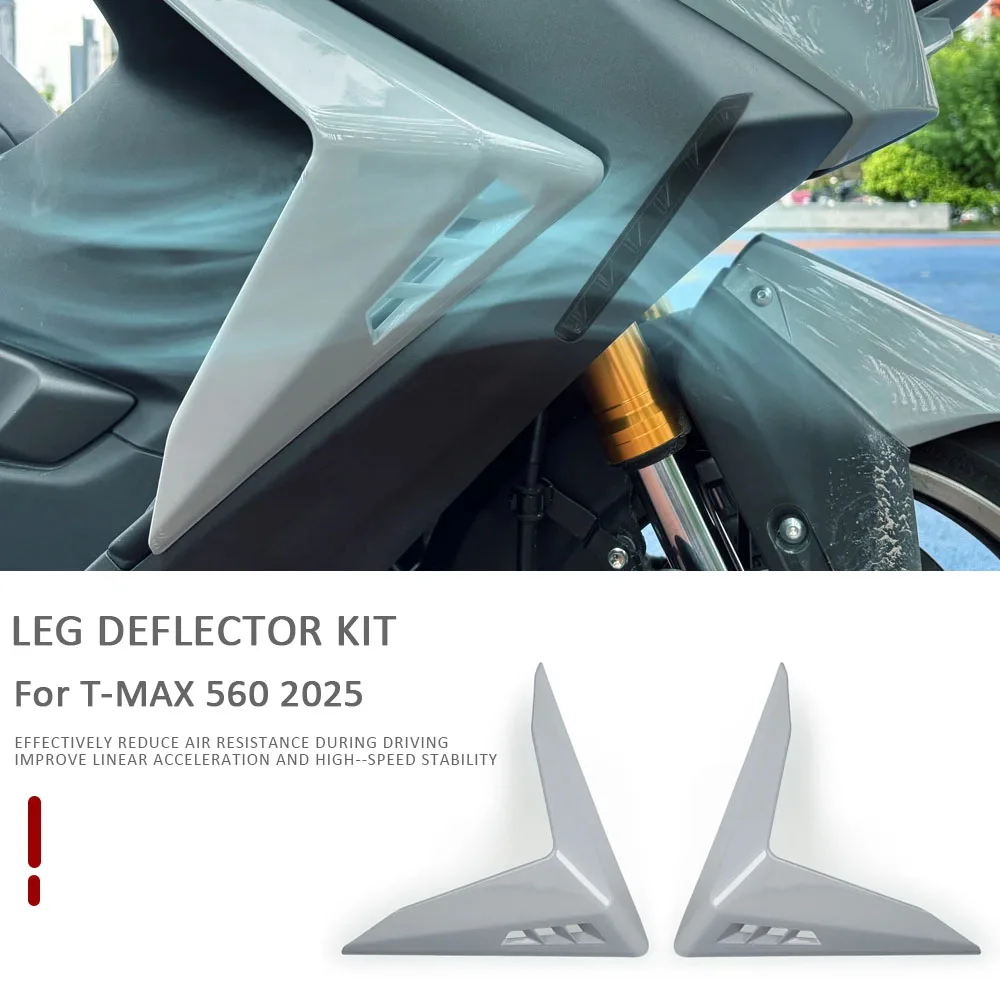 

Motorcycle FOR YAMAHA TMAX T MAX 560 2025 Right Left Leg Fairing Side Cover Wing Deflector Windshield Accessories T-MAX560