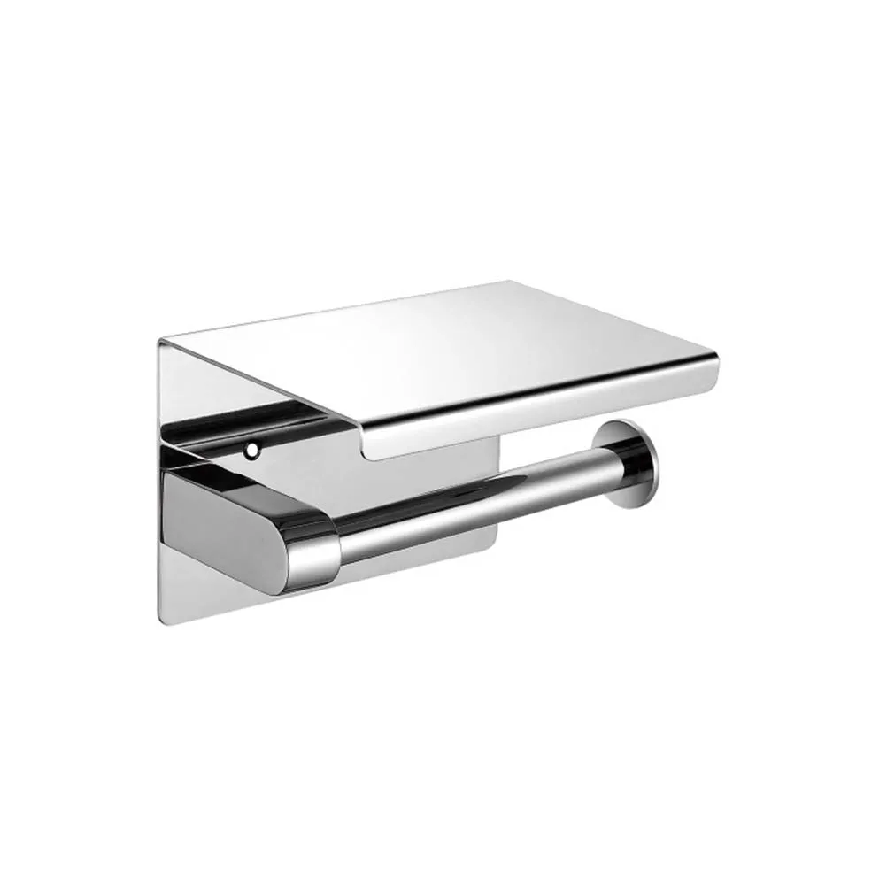 

Stainless Steel Tissue Holder Shelf 304 Thickened Bathroom Toilet Rack Modern Easy Install Wall Mount Paper Towel Holder