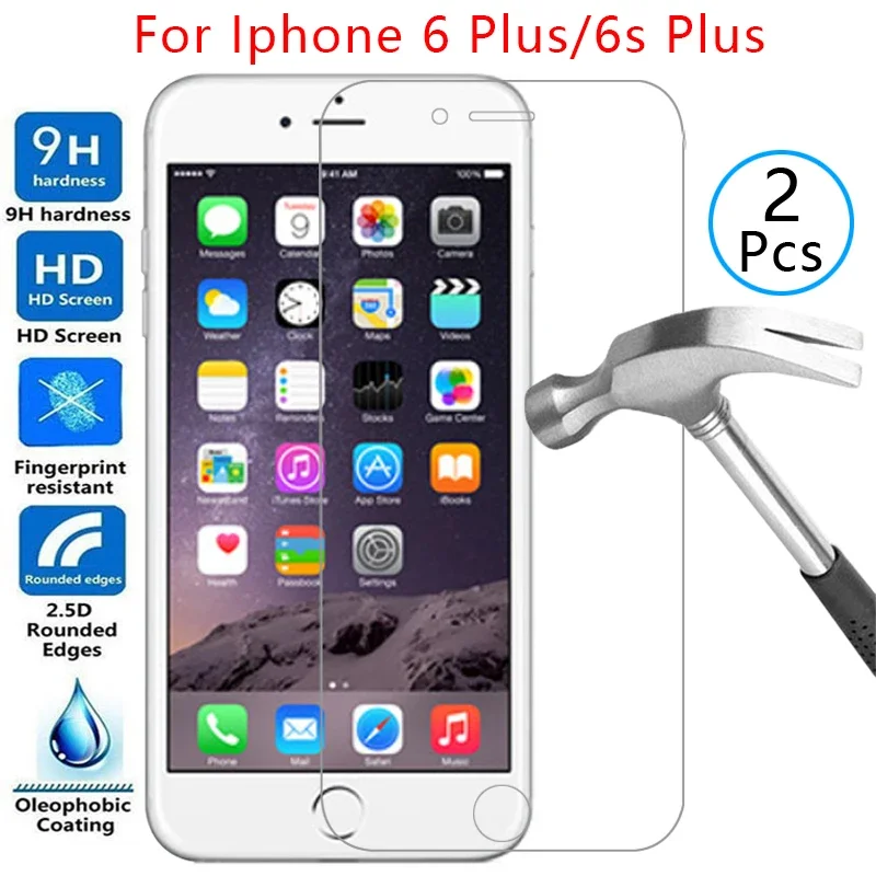 tempered glass screen protector for iphone 6 s 6s s6 plus case cover on i phone 6plus 6splus protective coque bag aphone aiphone