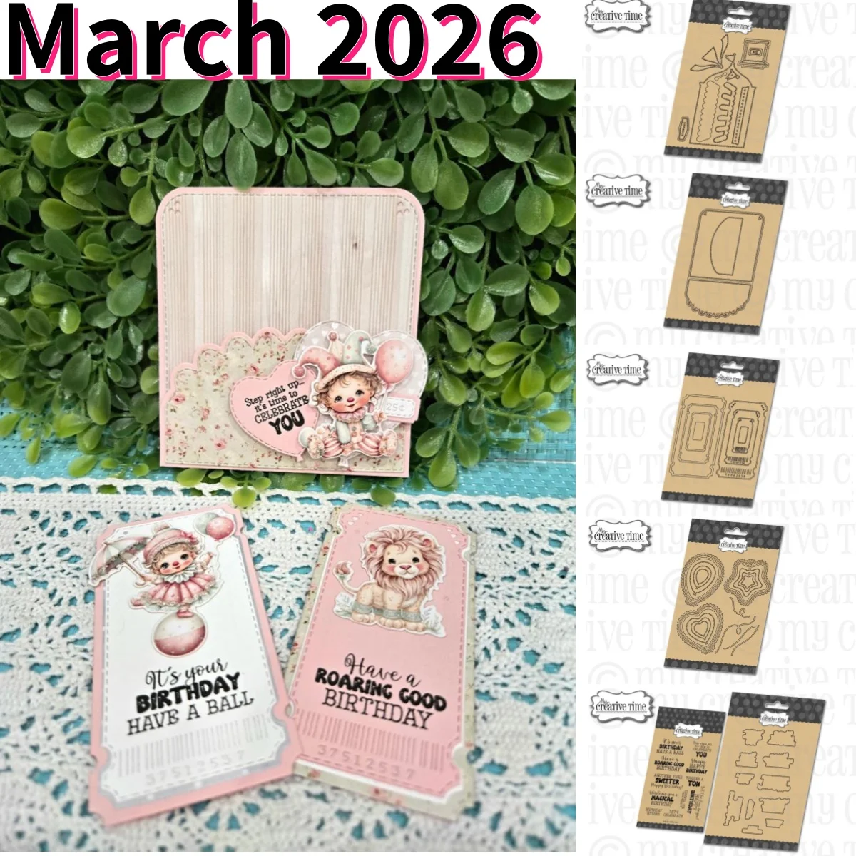 

March 2026 Scallop Topper Shaker Scallop Balloon Ticket Booth Metal Cutting Dies Clear Stamps For DIY Scrapbook Card Template
