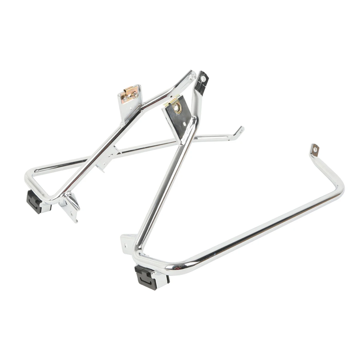 

Motorcycle Saddlebag Support Brackets Fit For Harley Touring Road Street Glide FLHX FLTR 2009-2013