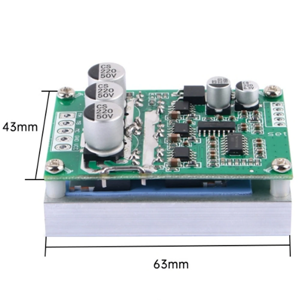 高出力コントローラー付きモーター駆動ボード,12-36V DC,500W,15a