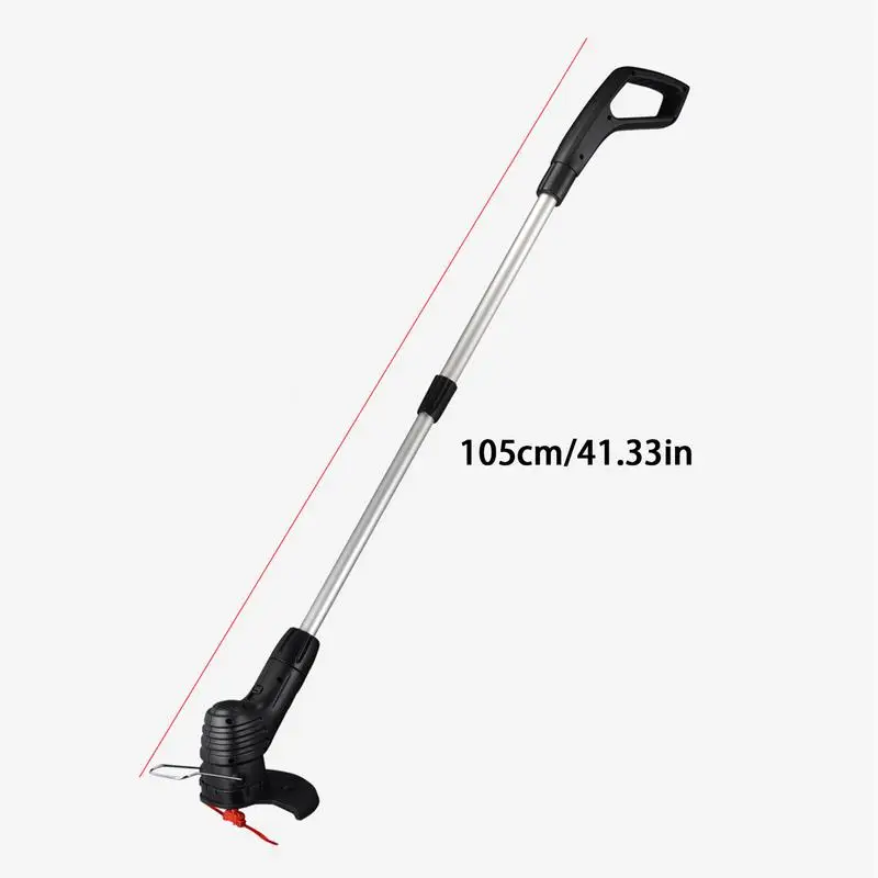 Household Electric Lawn Mower Length Adjustable Grass Cutting Trimmer Rechargeable Handheld Low Noise Garden Pruning Power Tools