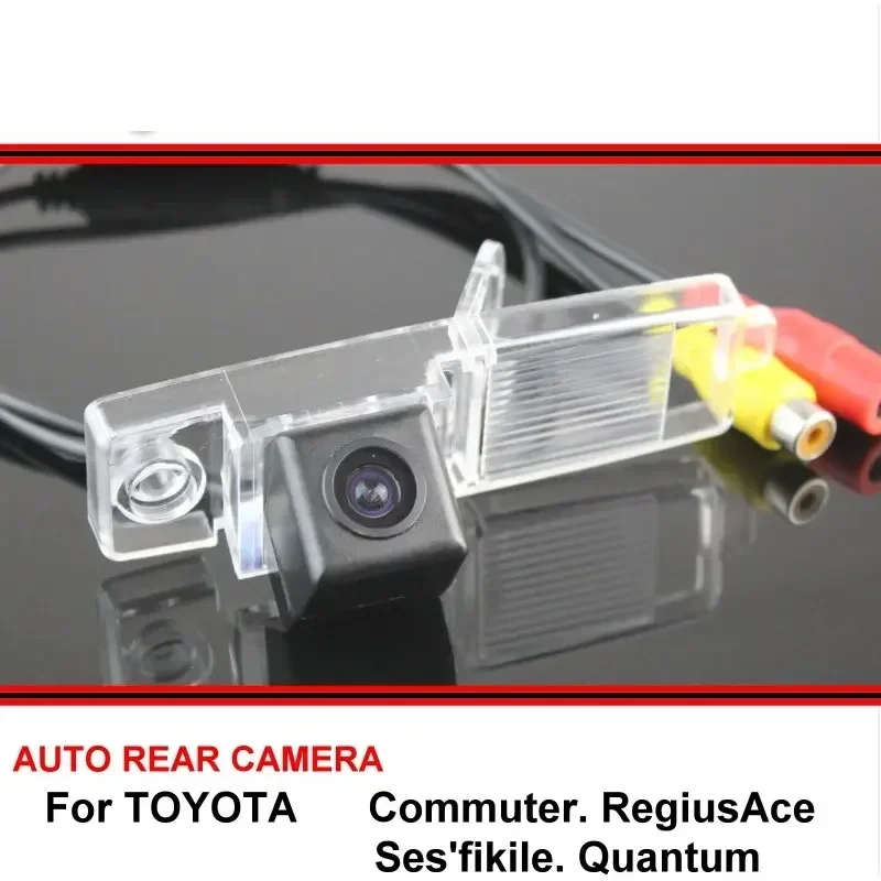 For TOYOTA Commuter RegiusAce Ses'fikile Quantum Car Rear View Camera Rearview Parking Reverse Backup HD CCD Night Vision