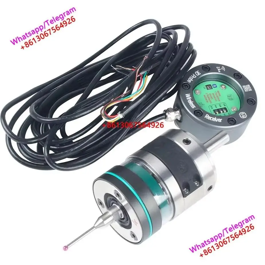 2025 latest edge finder GP-800 2.4G Bluetooth wireless probe,workpiece measurement 3D wireless centering replaces Renishaw OMP40
